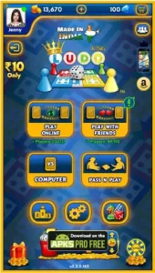 LUDO KING™ MOD Apk 6.2.0.192 (Unlimited Money and Gems) 6