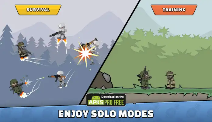 Mini Militia - Doodle Army 2 Mod Apk (Unlimited Grenades/ Unlocked Everything) 100% worked