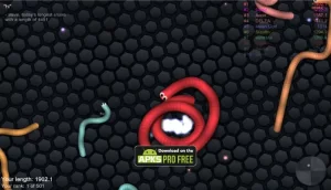 Slither.io MOD Apk 2.0 (Invisible Skin/Unlimited Life) Free Download 2022 5