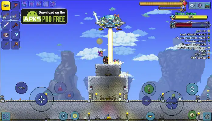 Terraria MOD Apk (God Mode, Unlimited Items) 100% Worked