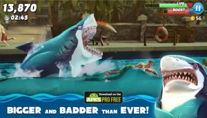 Hungry Shark World MOD Apk 4.4.2(Unlimited Money and Diamond) Download 2