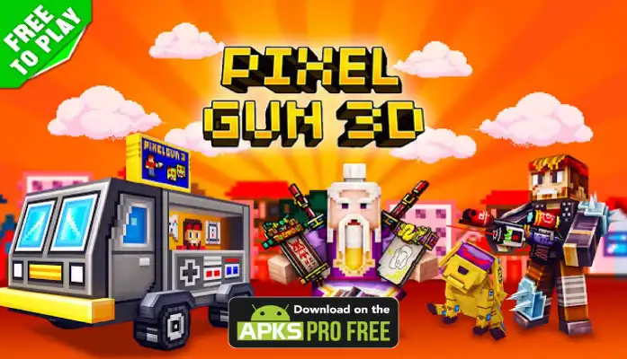 Pixel Gun 3D MOD Apk+OBB (Unlimited Coin/Gems) Download