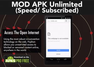 Psiphon PRO MOD APK 327 (Unlimited Speed/Subscribed) Download 1