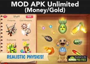 kick the buddy MOD Apk 1.0.6 (Unlimited Money/Gold) 100% worked 2022 2