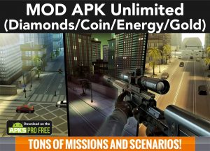 Sniper 3D MOD APK 3.37.3 (Unlimited Money and Diamond) 2023 2