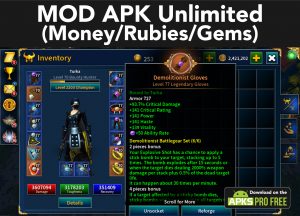 Eternium MOD Apk 1.5.73 (Unlimited Money/Rubies/Gems) 100% Worked 3