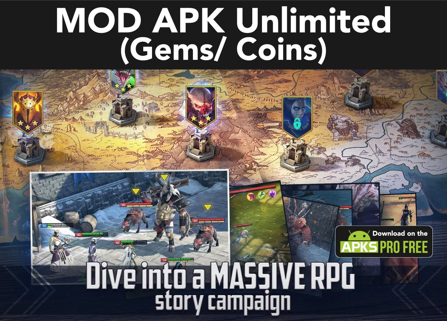 raid shadow legends mod apk (unlimited money and gems)
