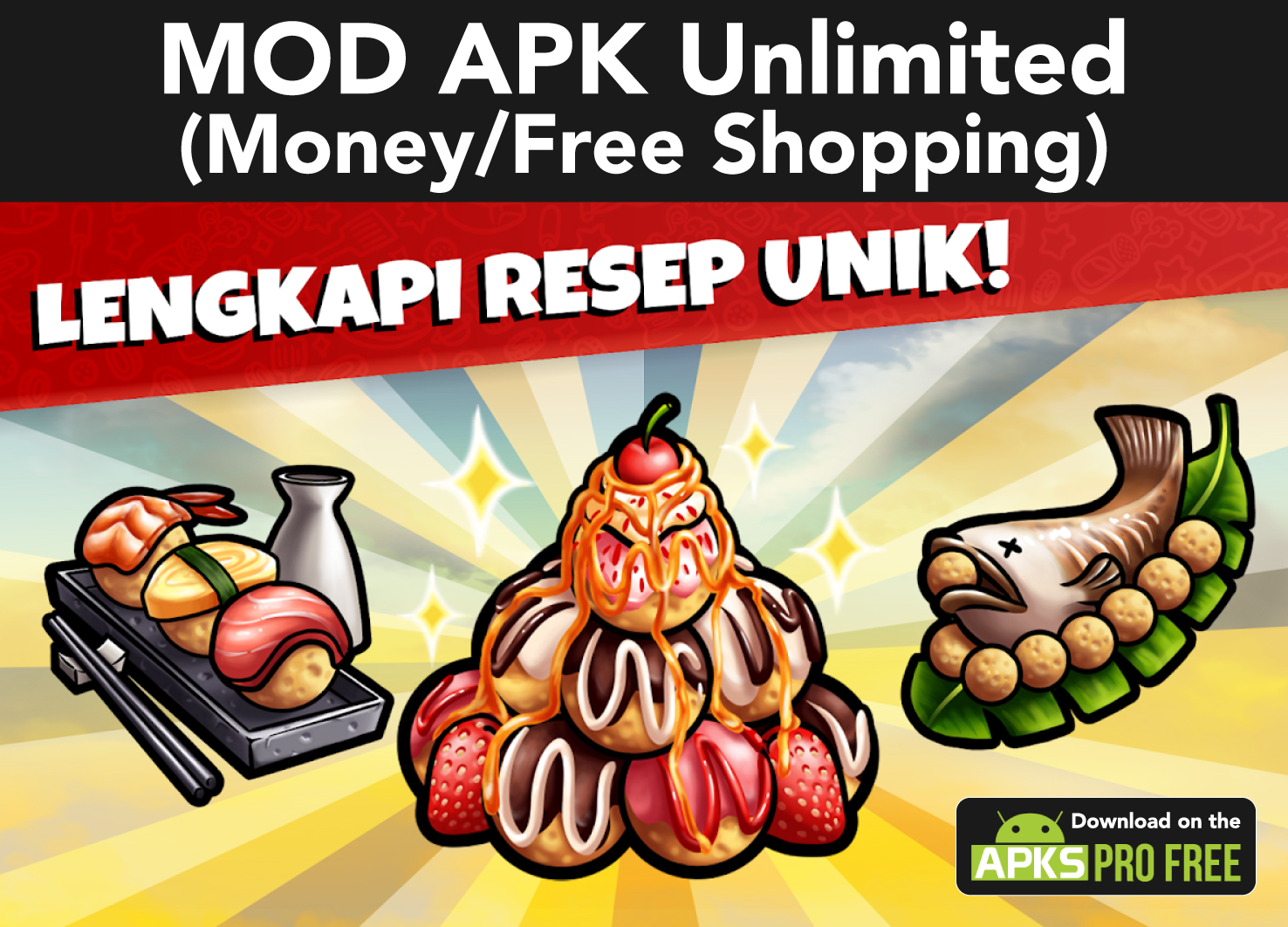 Tahu Bulat MOD Apk (Free Shopping/Unlimited Money) Download