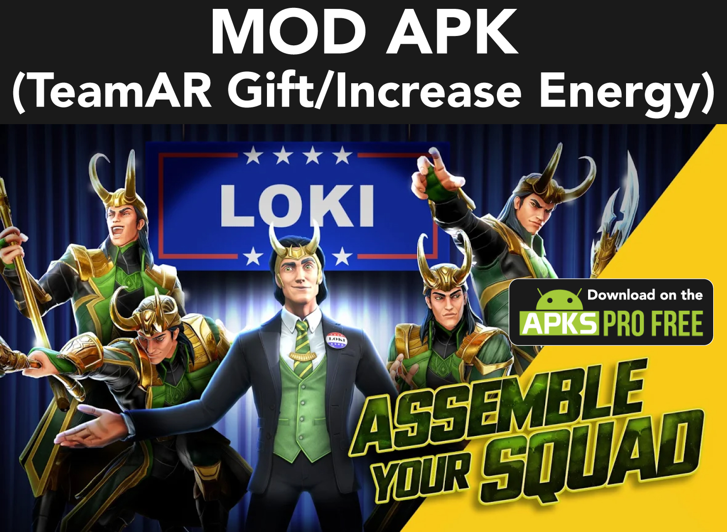 Marvel Strike Force MOD Apk (Unlimited Money/Gems) Download