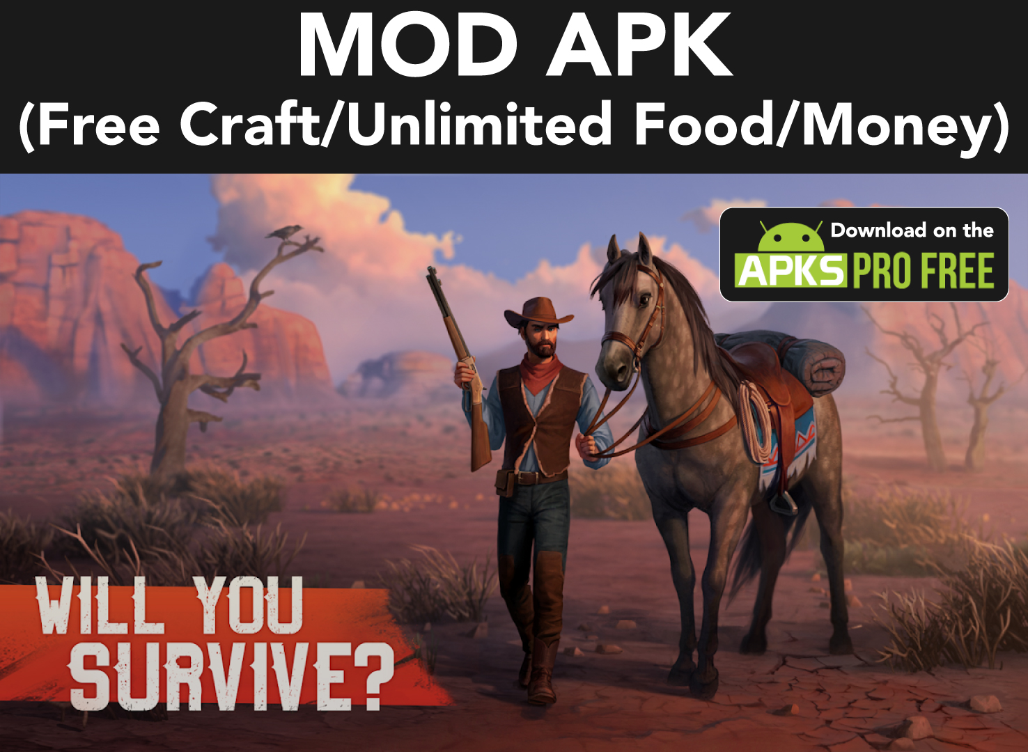Westland Survival Mod APK (Free Craft/Unlimited Food/Unlimited Money)
