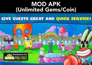 SpongeBob: Krusty Cook-off MOD APK 4.3.1 (Unlimited Gems/Coin) 3