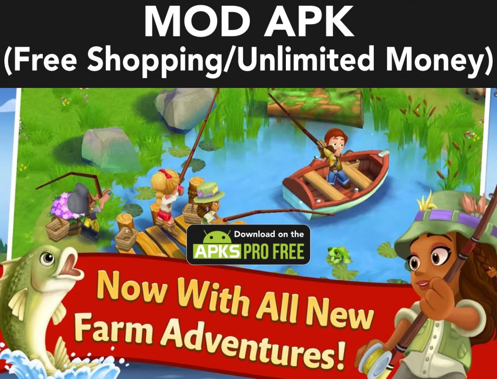Farmville 2- Countryside Escape MOD APK (Free Shopping/Unlimited Money)