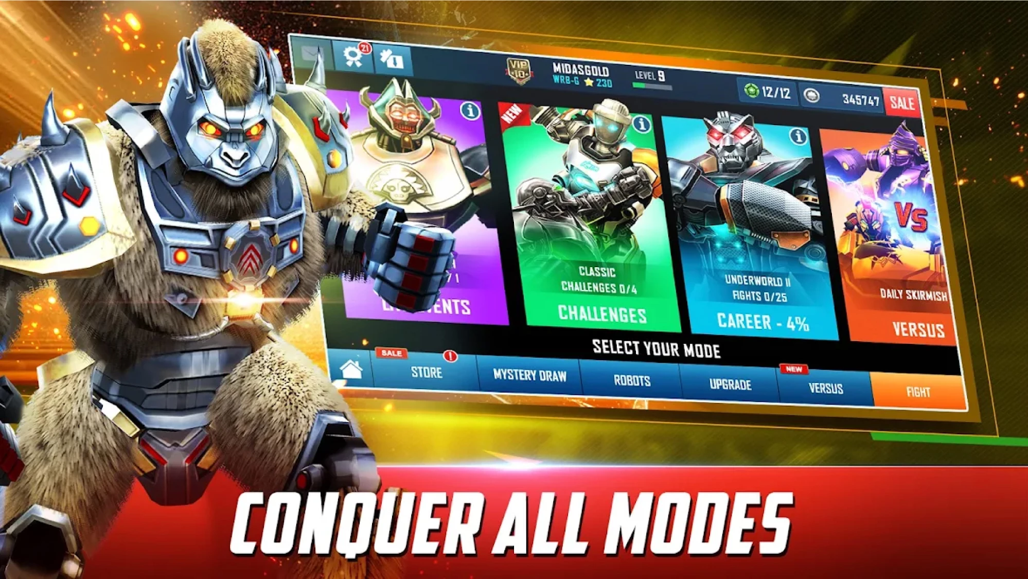 Real Steel World Robot Boxing MOD Apk (Unlimited Money)