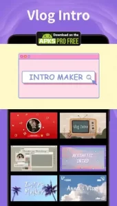 Intro Maker MOD APK 4.7.4 (Vip Unlocked/ No watermark) Download 2023 6