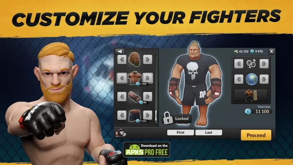 MMA Manager Mod Apk 0.35.9 (Always Win/Unlimited Money) Latest 2022 4