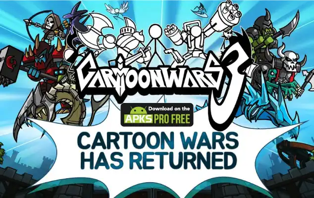 Cartoon Wars 3 MOD APK (Unlimited Money and Gems) Free Download