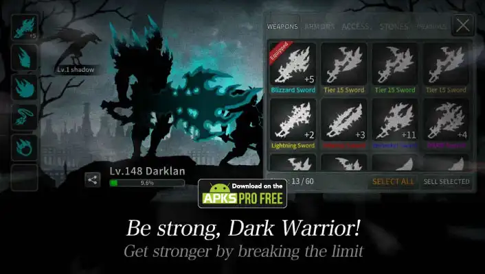 Dark Sword MOD APK (Unlimited Souls And Gems) Download