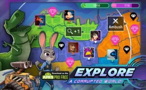 Disney Heroes Battle Mode MOD APK 3.4.11 (Money/Gems) 4