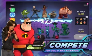 Disney Heroes Battle Mode MOD APK 3.4.11 (Unlimited Money) latest Version Download 2023 3
