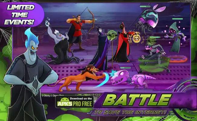 Disney Heroes Battle Mode MOD APK (Unlimited Money) latest Version Download