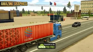 Truck Simulator 2018: Europe Mod Apk 1.2.9 (Unlimited Money) 2