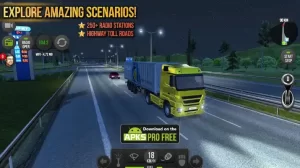 Truck Simulator 2018: Europe Mod Apk 1.2.9 (Unlimited Money) 1
