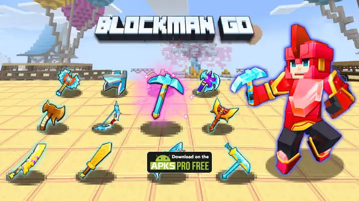 Blockman Go MOD APK (Unlimited Money/Gcubes/Gems)