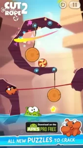 Cut the Rope 2 Mod Apk 1.35.0 (Unlocked All Level) Download 2023 3