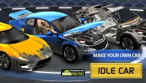 Idle Car MOD APK 2.2.1 (Unlimited Money and Gems) Download 2023 6