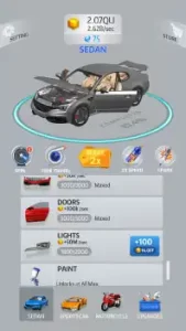 Idle Car MOD APK 2.2.1 (Unlimited Money and Gems) Download 2023 4