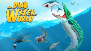 Jurassic Dino Water World MOD APK 13.53 (Unlimited Money And Gems) Download 2023 2