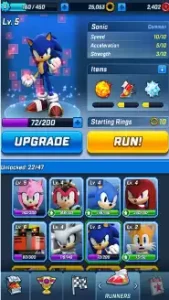 Sonic Forces MOD APK 4.8.0 (Unlimited Red Rings, Money) Download 2023 8