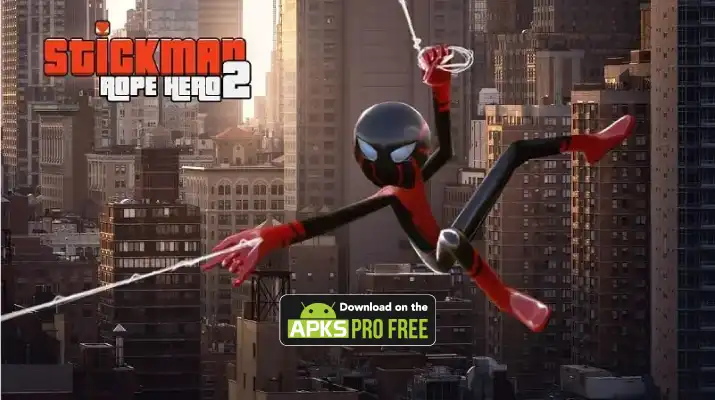 Stickman Rope Hero 2 MOD APK (Unlimited Money and Gems) Download