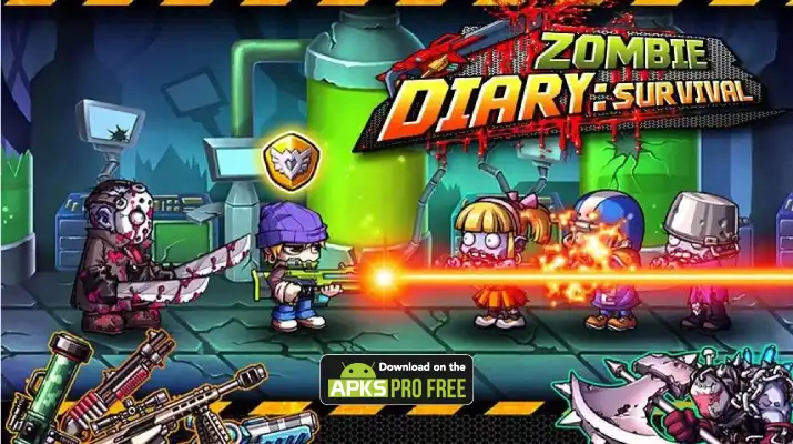 Zombie Diary MOD APK (Unlimited Coins, Diamonds and Money) Download