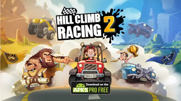 Hill Climb Racing 2 MOD APK (Unlimited Money, Diamond and Fuel) Download